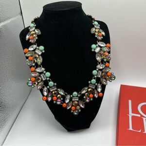 LOGO Links by Lori Goldstein Colorful Statement Necklace